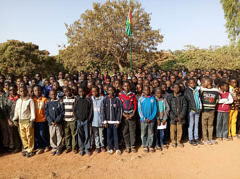 Unterstützung für die Ausbildung im kleinen Seminar St. Augustin, Burkina Faso. Ein Projekt von Missio, mehr als Kirche in Not. 